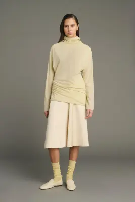 TEE-SHIRT LISIA JAUNE PÂLE — photo 1