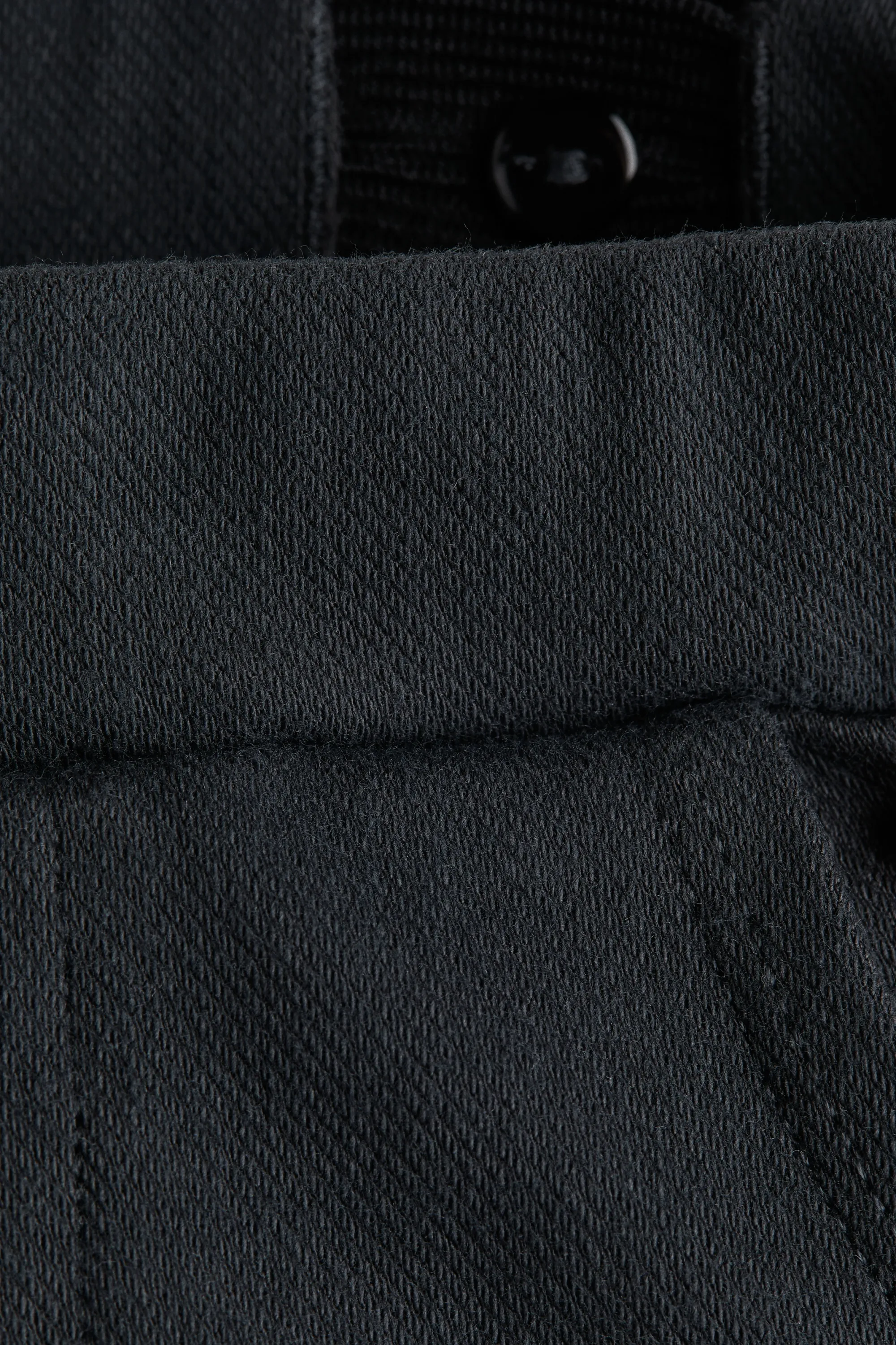 Pantalon façon denim - Gris foncé