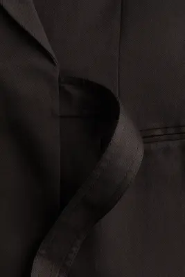 Blazer croisé - Marron foncé — photo 4