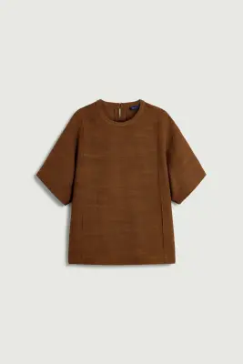 CHEMISE LISA CARAMEL — photo 5