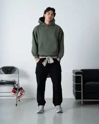 Utility Black Ripstop Pants — photo 3