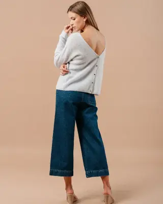 Cardigan Madisson bleu ciel – Grace & Mila — photo 5