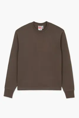 T-shirt 'Chuuunky Tee' Manches Longues - Marron — photo 1