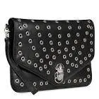 Pochette alicia cuir nappa avec oeuillets