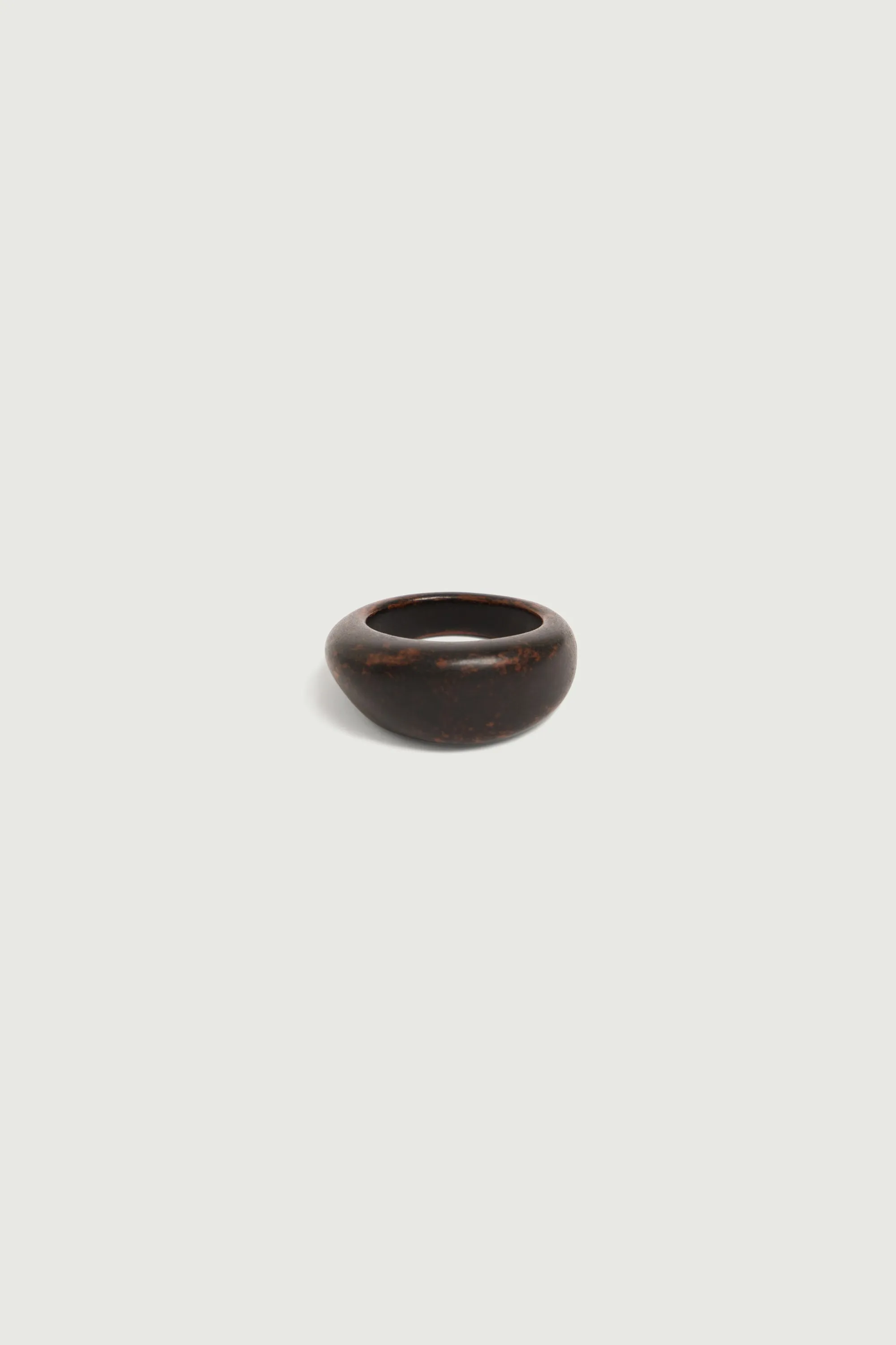BAGUE ZEA MARRON FONCÉ