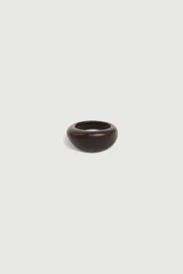 BAGUE ZEA MARRON FONCÉ — photo 1