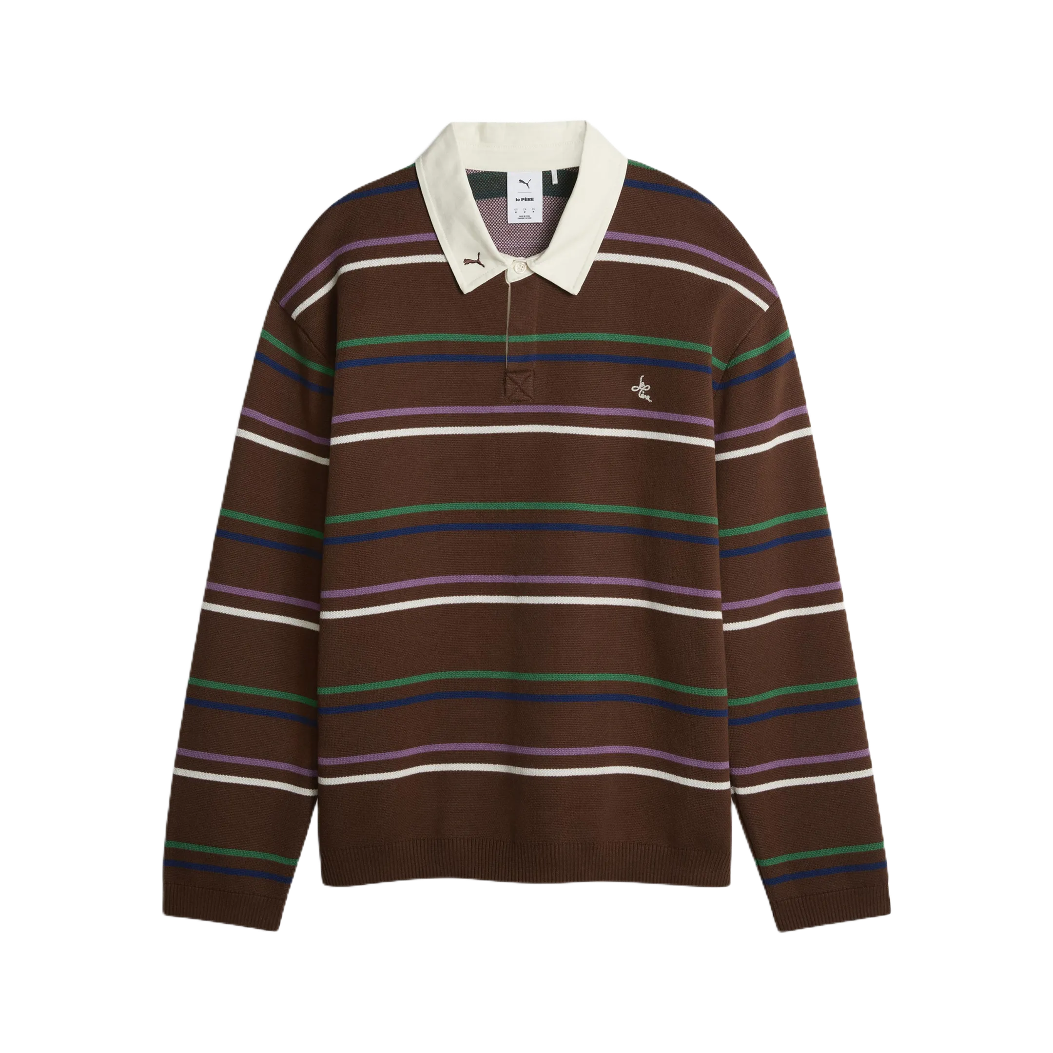 PUMA x Le Père Knitted Polo Potting Soil