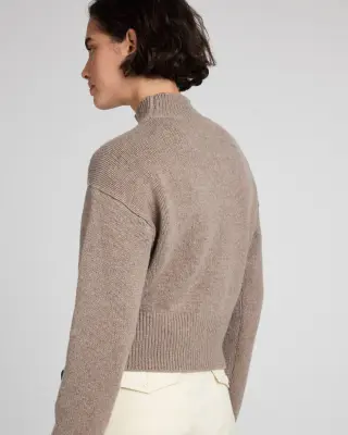 Pull Ariana taupe — photo 2