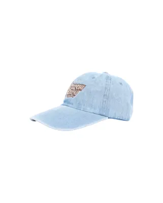 x With Vivid Color baseball cap Denim — photo 3