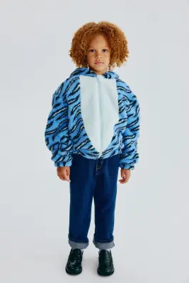 Veste à capuche zippée KPop Demon Hunters - Bleu/KPop Demon Hunters — photo 2