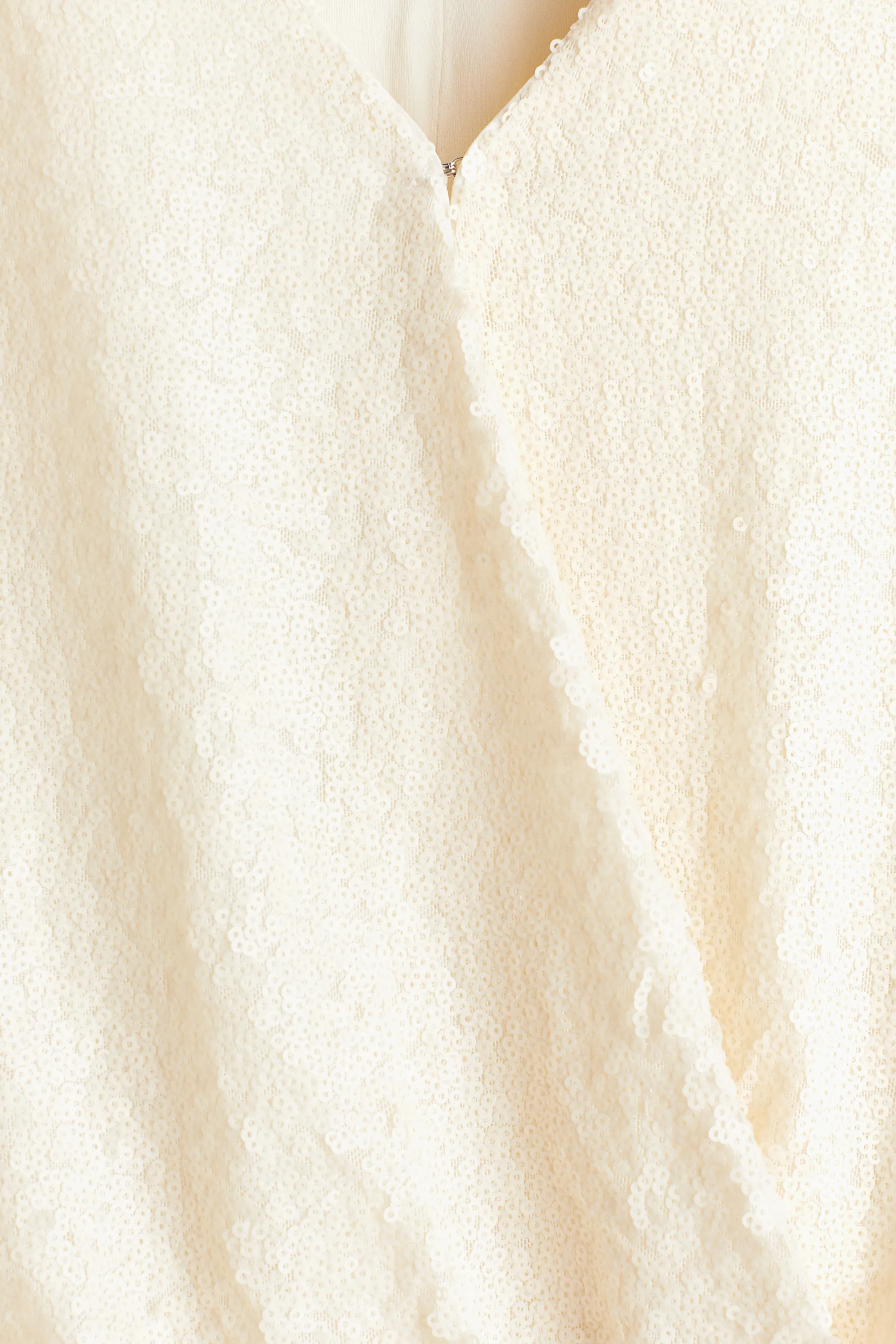 Body à sequins - Crème