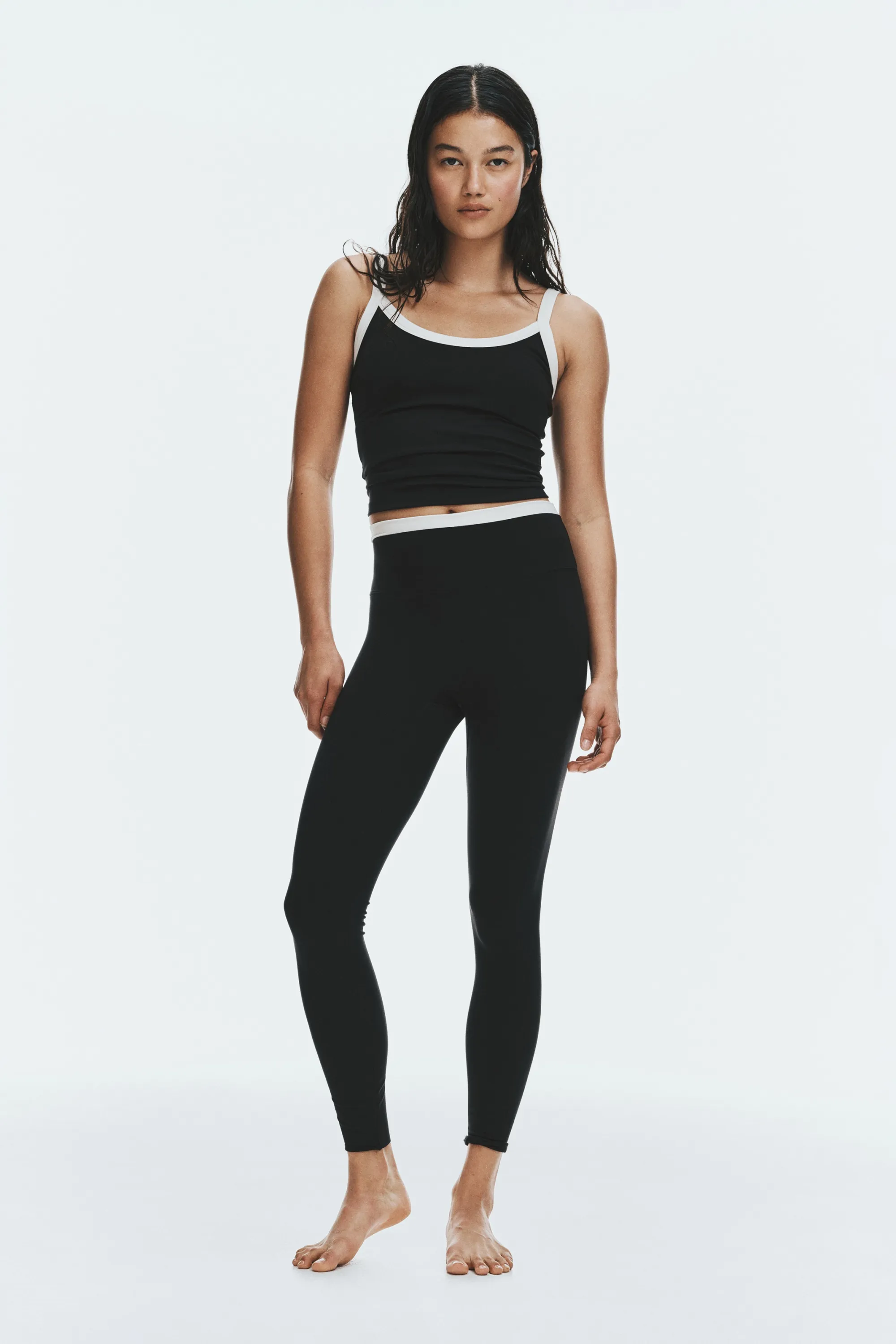 Débardeur avec soutien-gorge intégré SoftMove™ - Noir