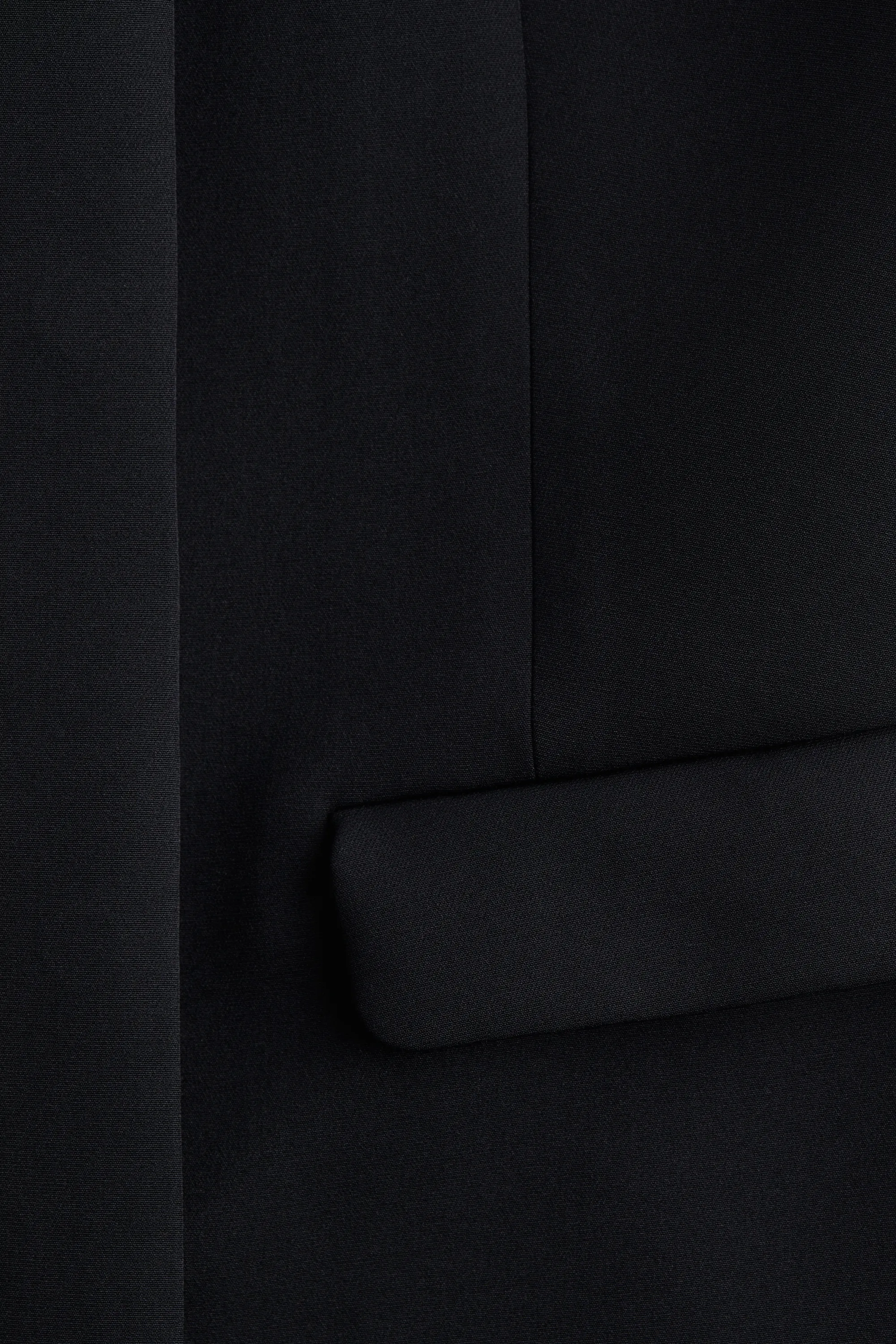 Robe sans manches avec poches décoratives - Noir