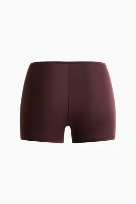 Culotte Shortie Seamless - Marron foncé — photo 3