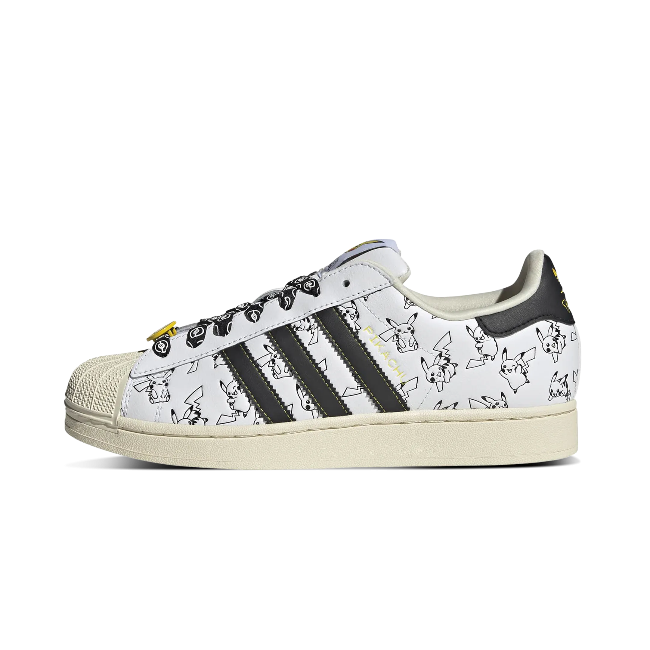 Adidas Superstar Pokémon Pikachu White