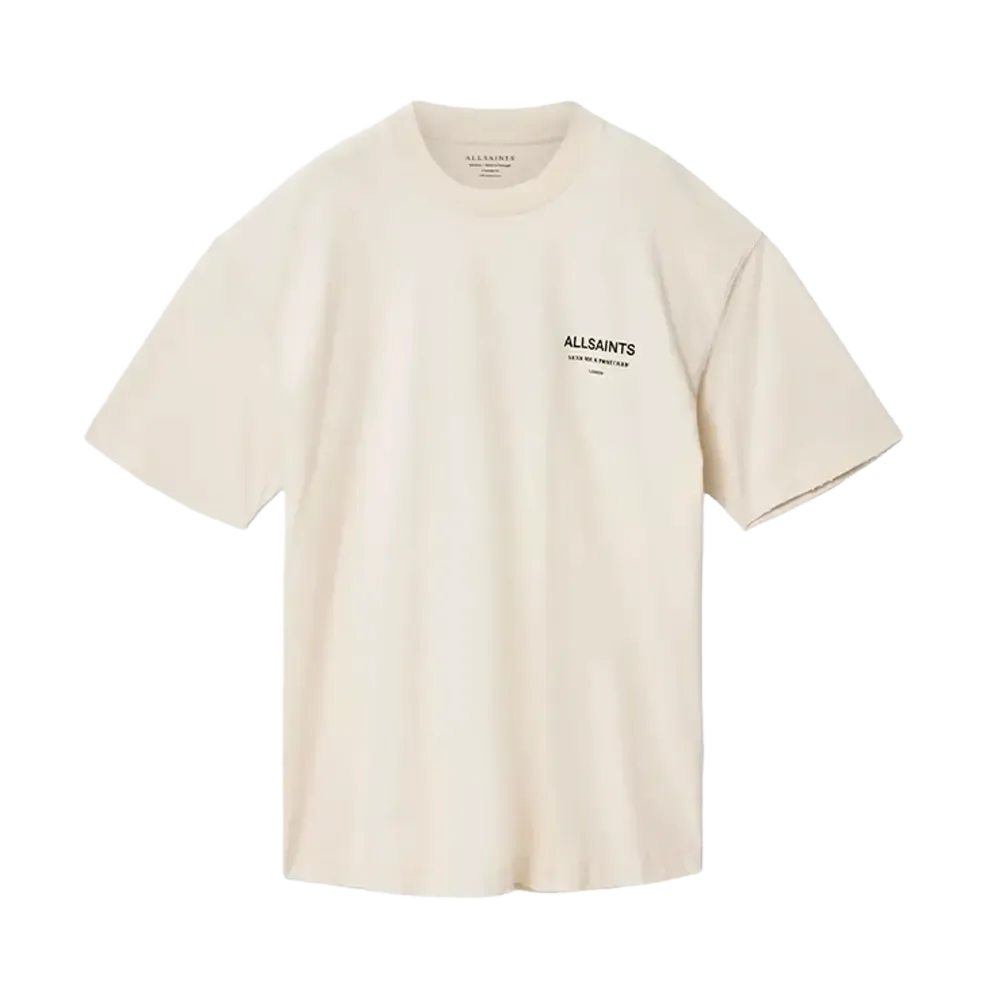 ALLSAINTS Dreamer Short Sleeve Oversized Graphic T-Shirt Dusk White