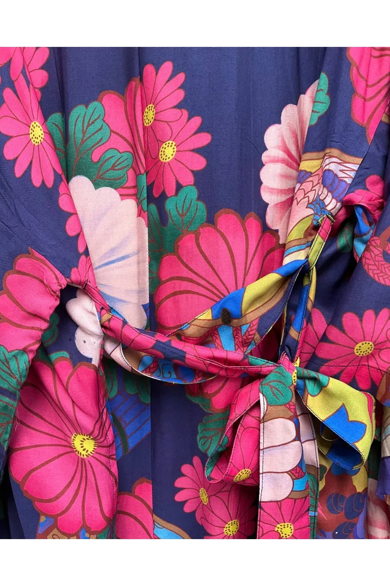 Kimono Flower Power Long
