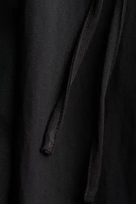 Pantalon ballon avec détails à nouer - Gris foncé — photo 5