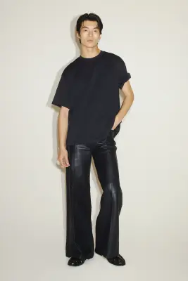 T-shirt Cooling Relaxed Fit - Bleu marine — photo 4