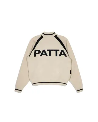Patta Track Top Cardigan Vaporous Grey — photo 2