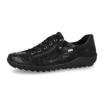 Baskets Remonte R1402-00 Noires - Lacets Grande Pointure Femme — photo 1