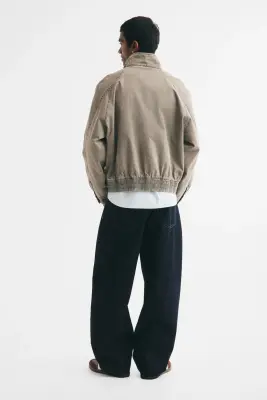 Baggy Barrel Jeans - Bleu denim foncé — photo 2