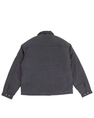 Lucas Waxed Pkt Jacket Charcoal Grey — photo 5