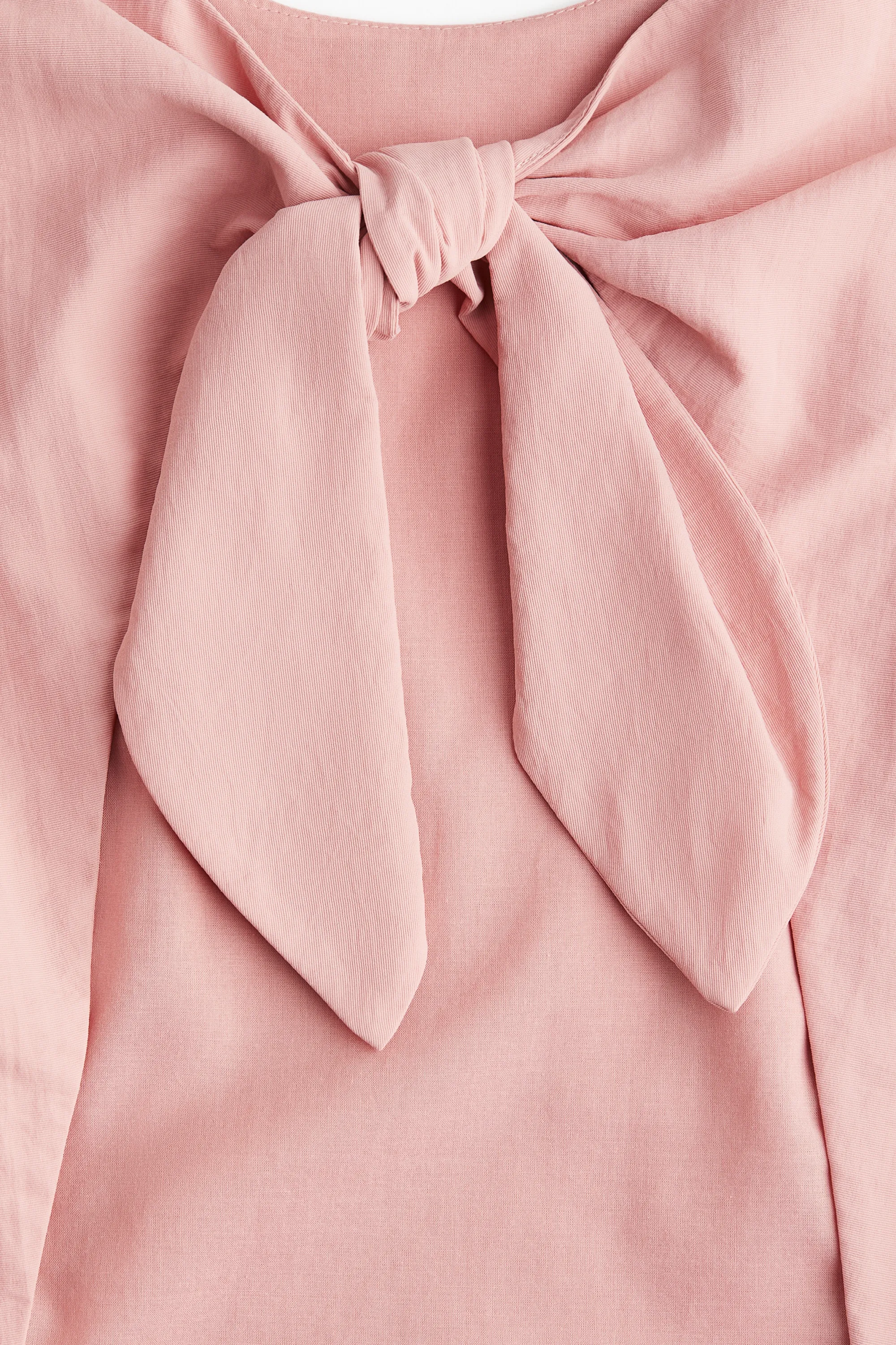 Robe avec jupe à effet boule - Rose clair