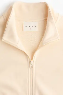 Veste de survêtement Slim Fit - Abricot clair — photo 4
