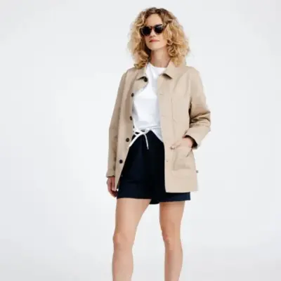 Veste de travail Valéry beige clair — photo 4