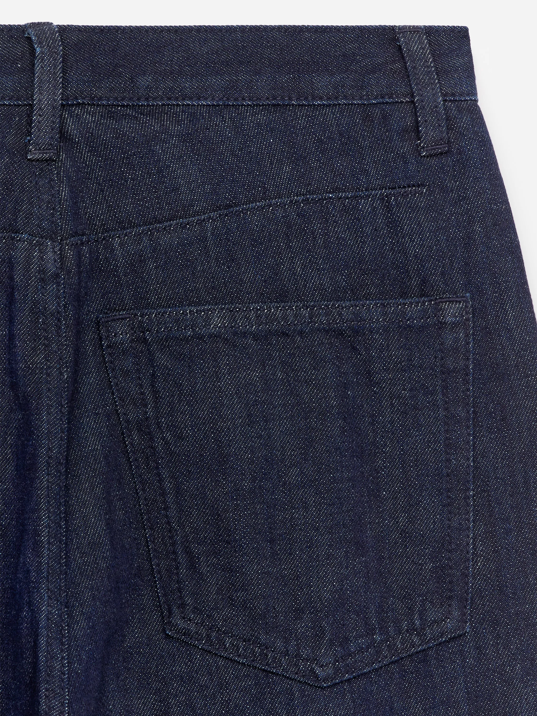 Jean barrel décontracté PINE - Bleu foncé