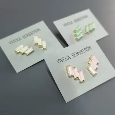 Tre Flingor, three 7*3 mm crystals — photo 4