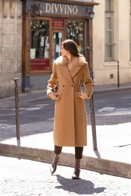 Marcelle Coat - Beige — photo 5