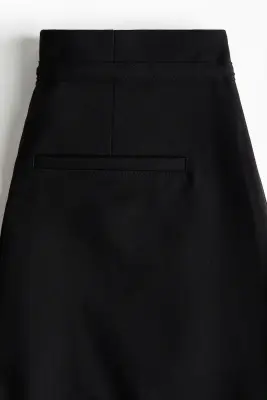 Pantalon chic avec cordon de serrage - Noir — photo 3