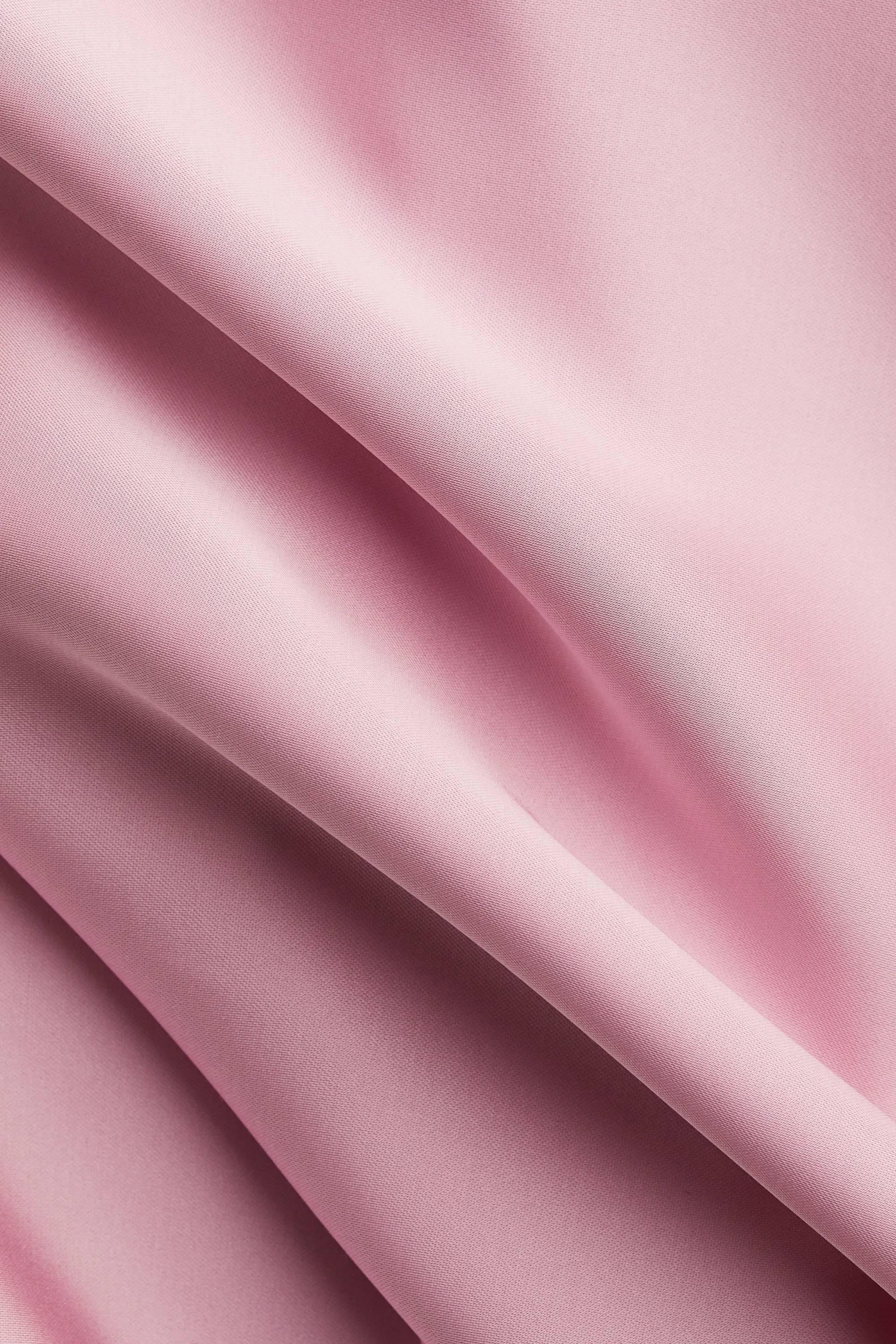 Robe en satin - Rose clair