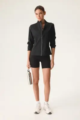 Short cycliste avec poches SoftMove™ - Noir — photo 2