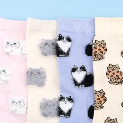 Chaussettes Chat Persan Coucou Suzette — photo 3