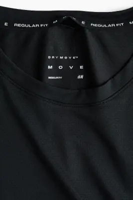T-shirt de sport en mesh DryMove™ - Noir — photo 5