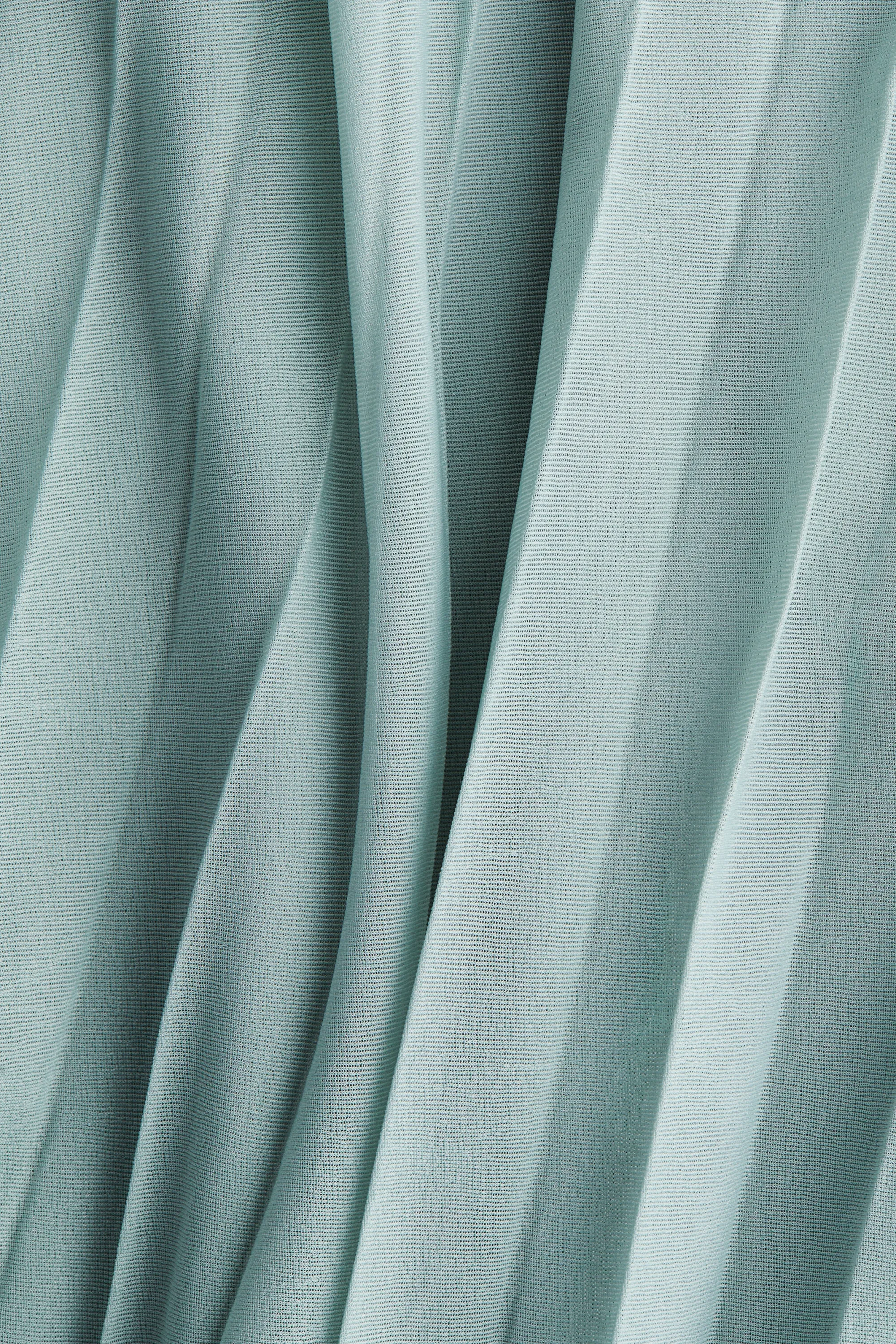 Robe plissée - Turquoise ancien