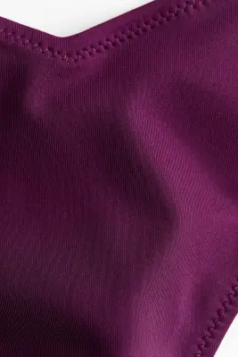 Bas de maillot string - Violet foncé — photo 2
