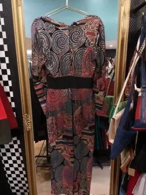 Robe vintage Janine multicolore — photo 3