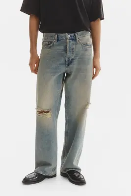 Loose Jeans - Bleu denim clair — photo 1