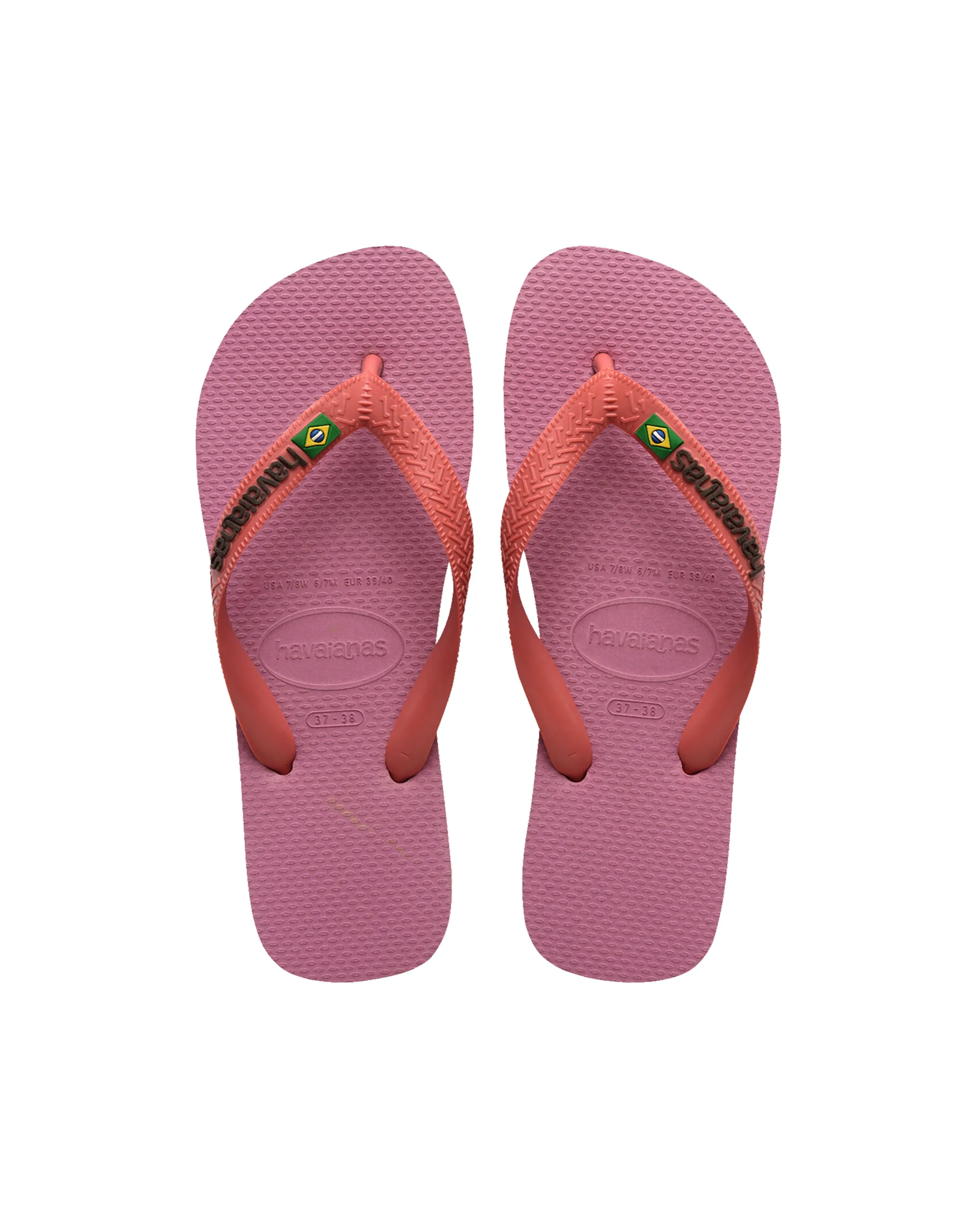 Brasil Logo Rose Chiffon