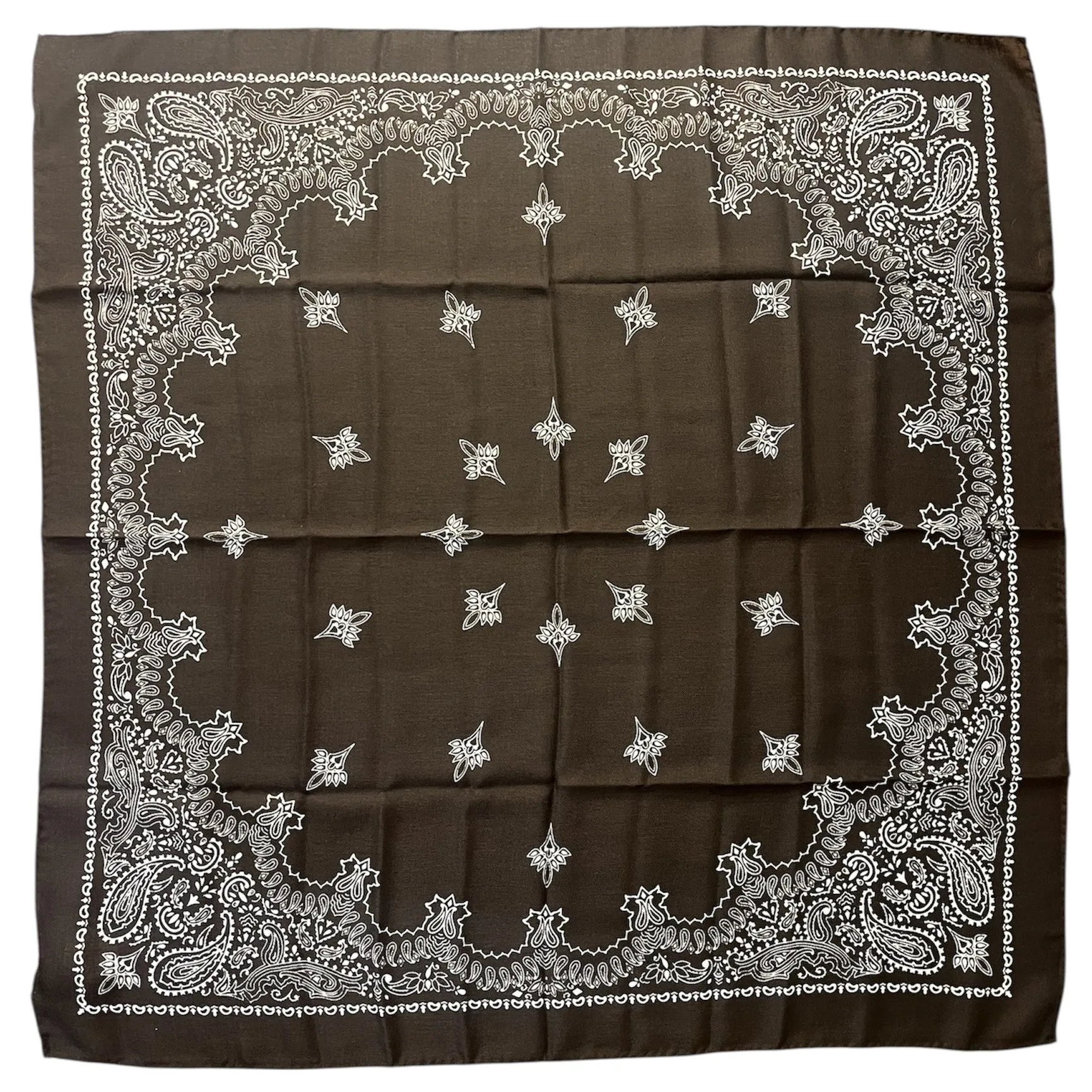 Carré Judy bandana dark choco - Destin