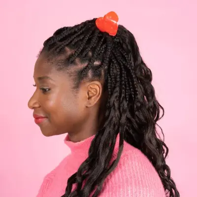 Pince à cheveux Coeur Coucou Suzette — photo 3
