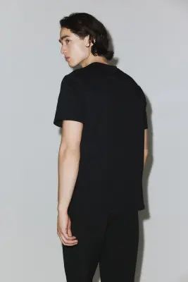 T-shirt Cooling Regular Fit - Noir — photo 5