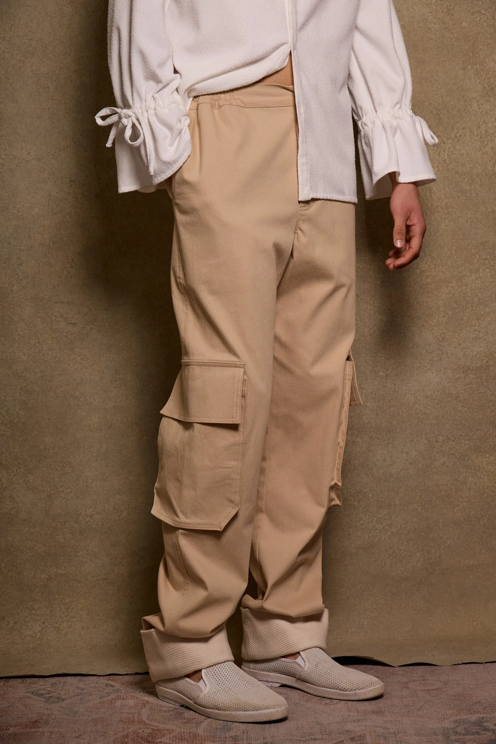 Le Pantalon Cargo Sabbia