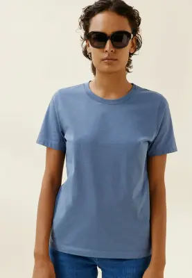 Le t-shirt classique - Bleu tempête — photo 3