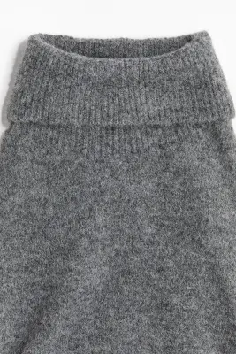 Pull pour chien en maille fine - Gris chiné — photo 4