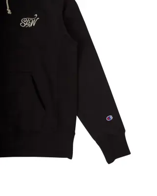 Champion STW96 Hoodie Black Cream — photo 3